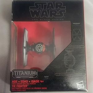 Collectors item Star Wars Tie Fighter.
